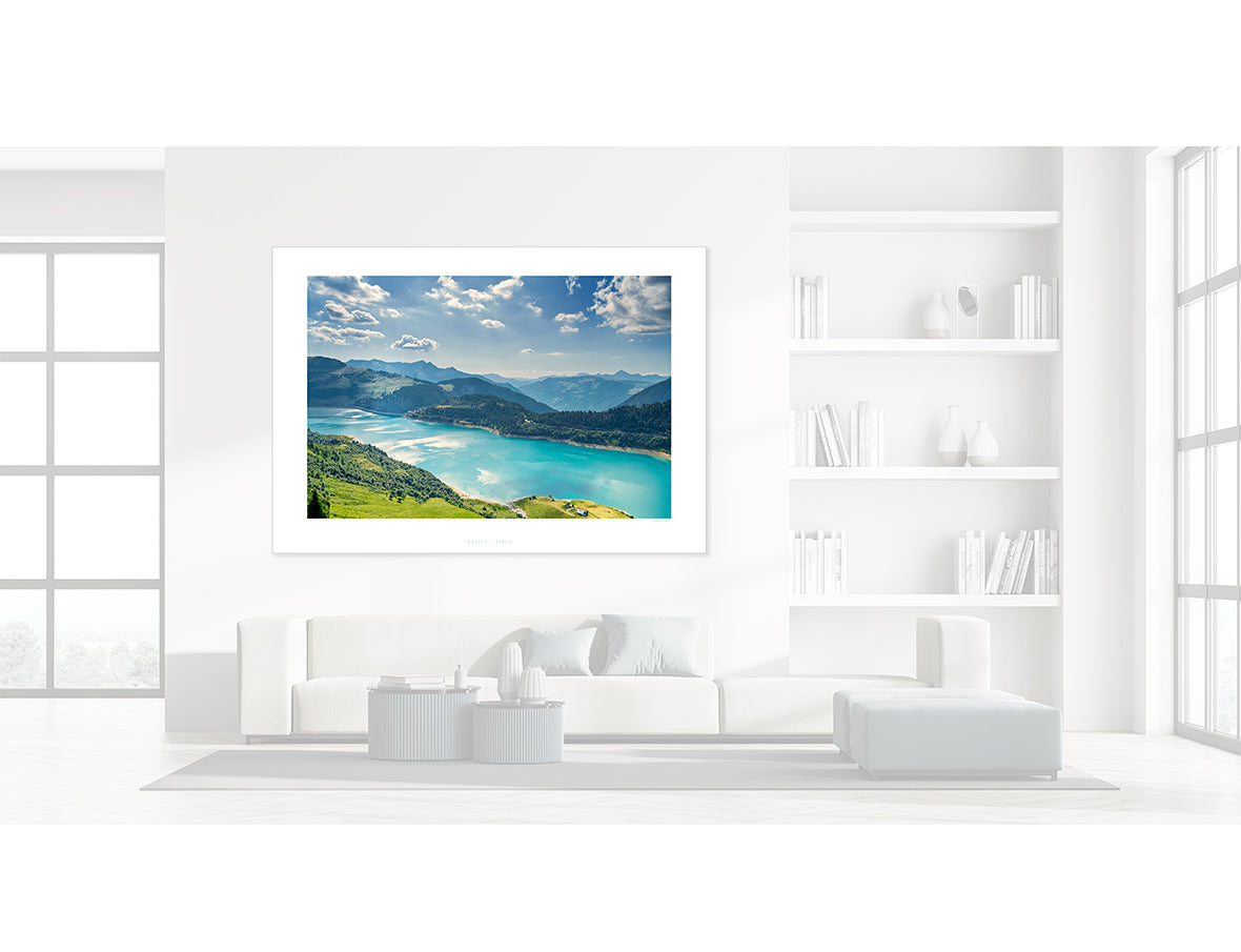 Lac de Roseland Print Great cycling landscapes