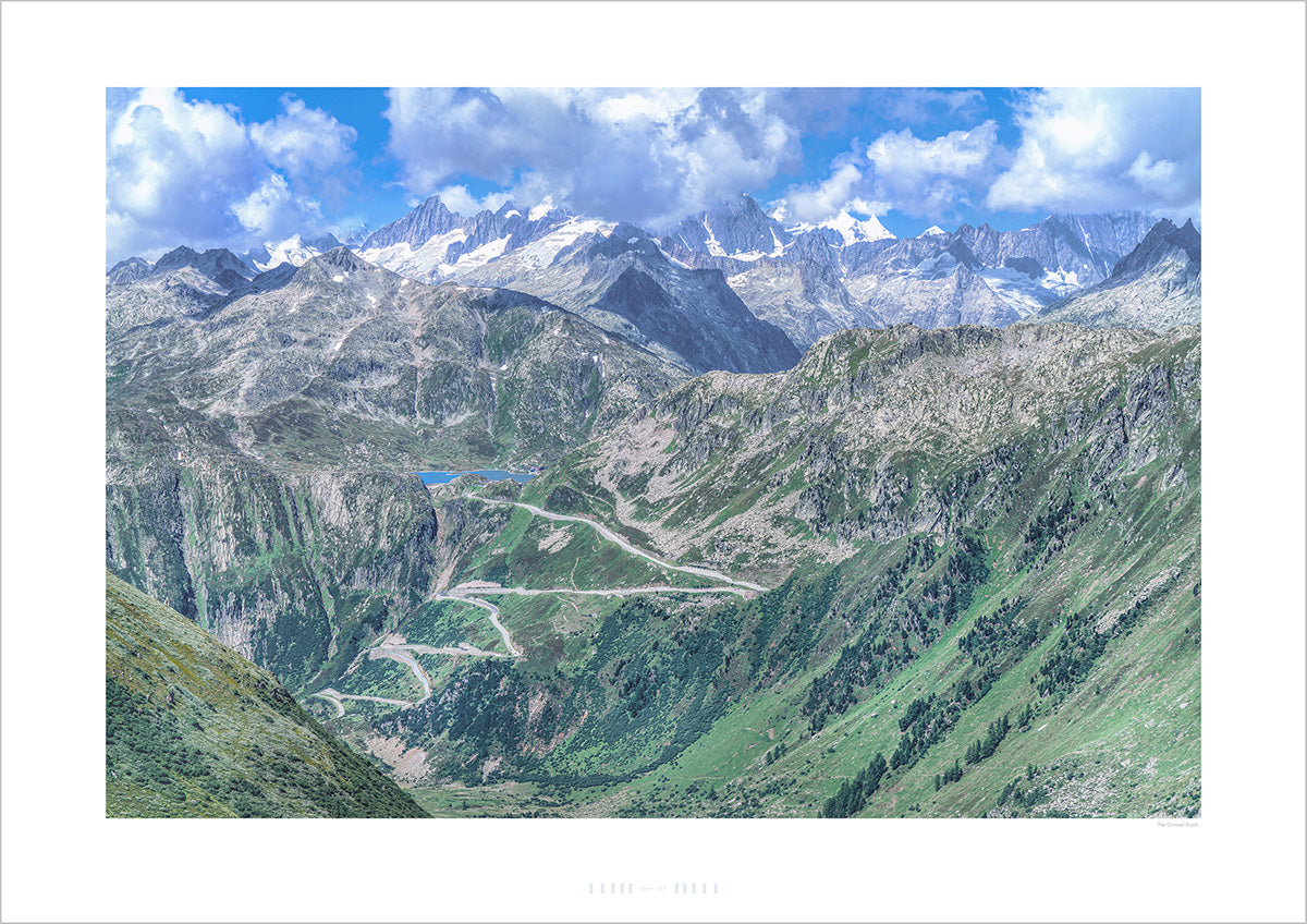 The Grimsel Road cycling photography prints by davidt