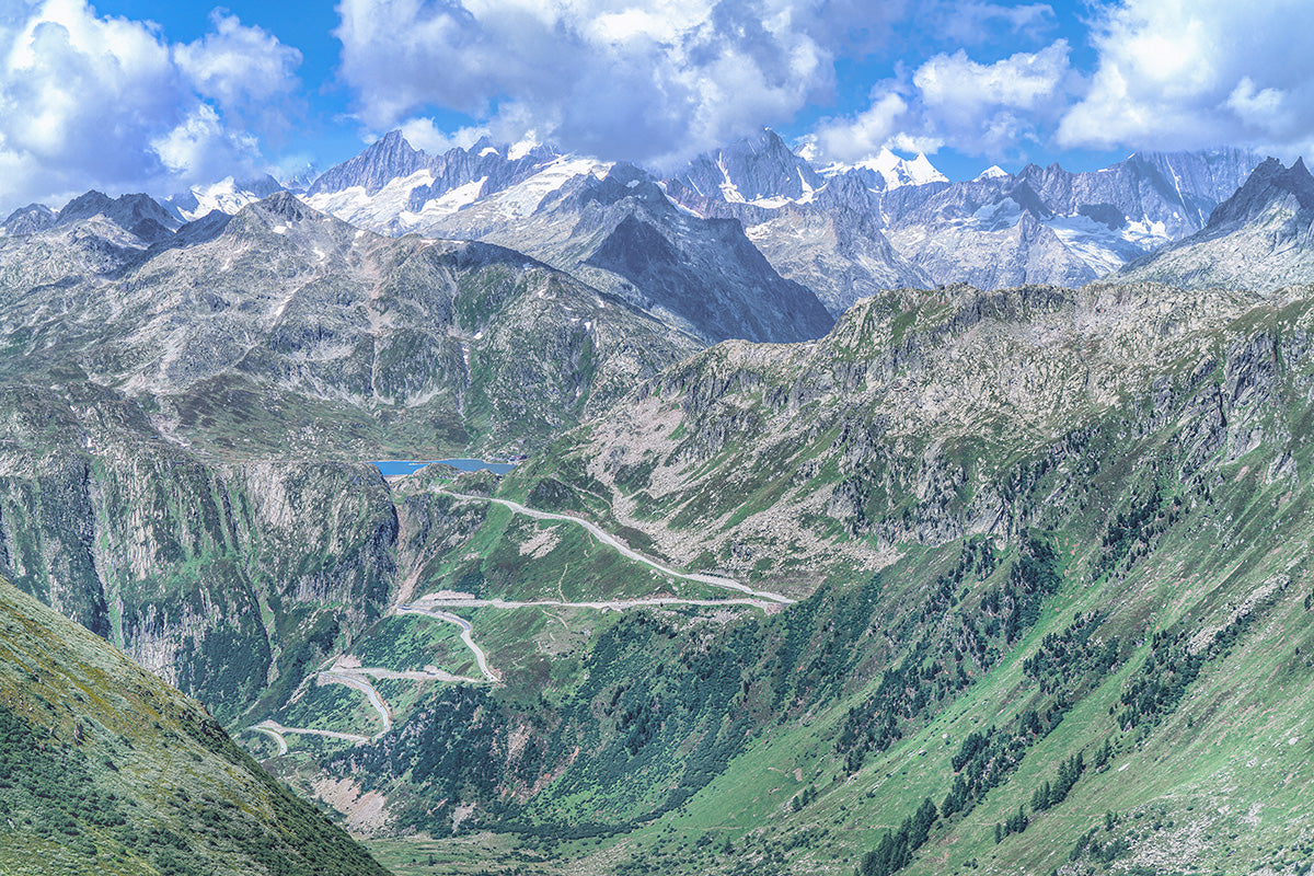 The Grimsel Road cycling photography prints