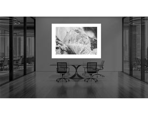 Col d'Izoard - Modern Day Hero Black and white print