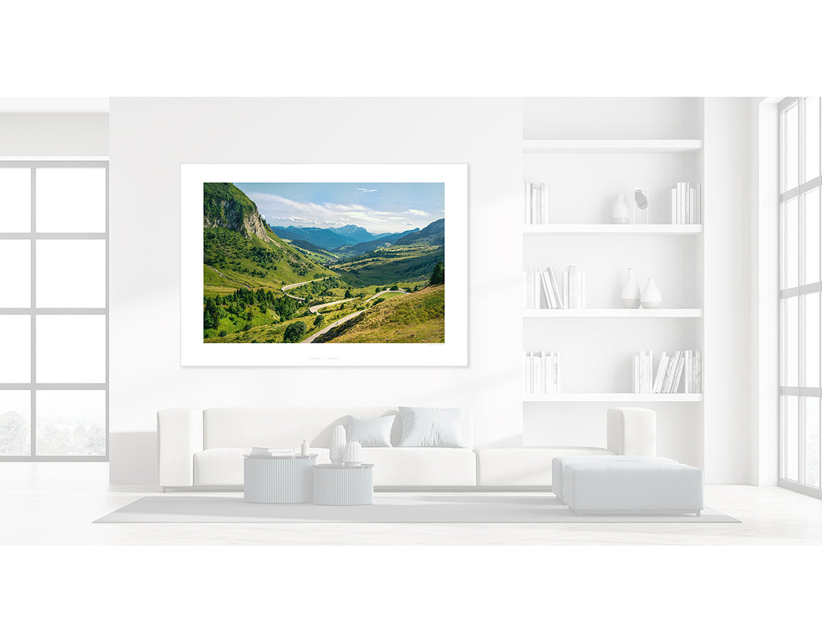 Col de la Colombiere Southside Print Interior