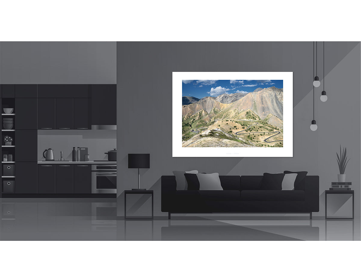 Col d'Izoard - Top - Photography gifts for cyclists by davidt