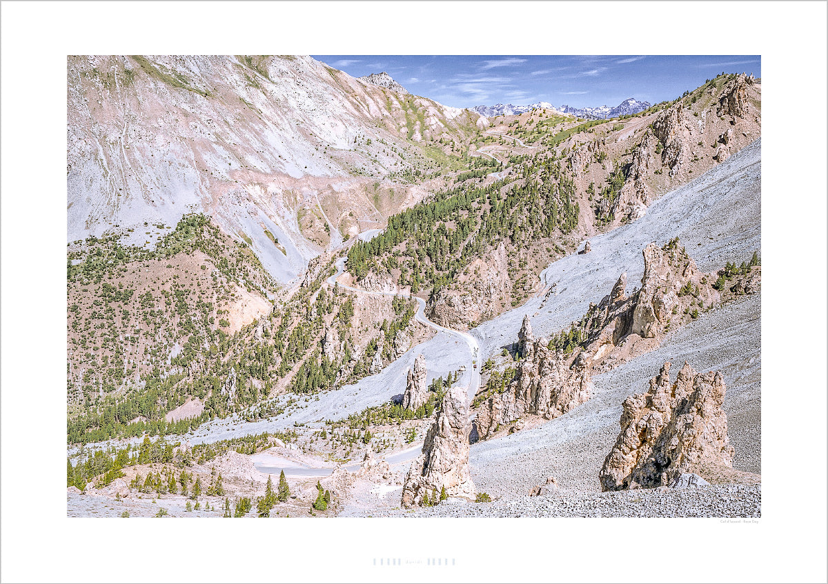 Col d'Izoard Race Day. Cycling photography prints by davidt