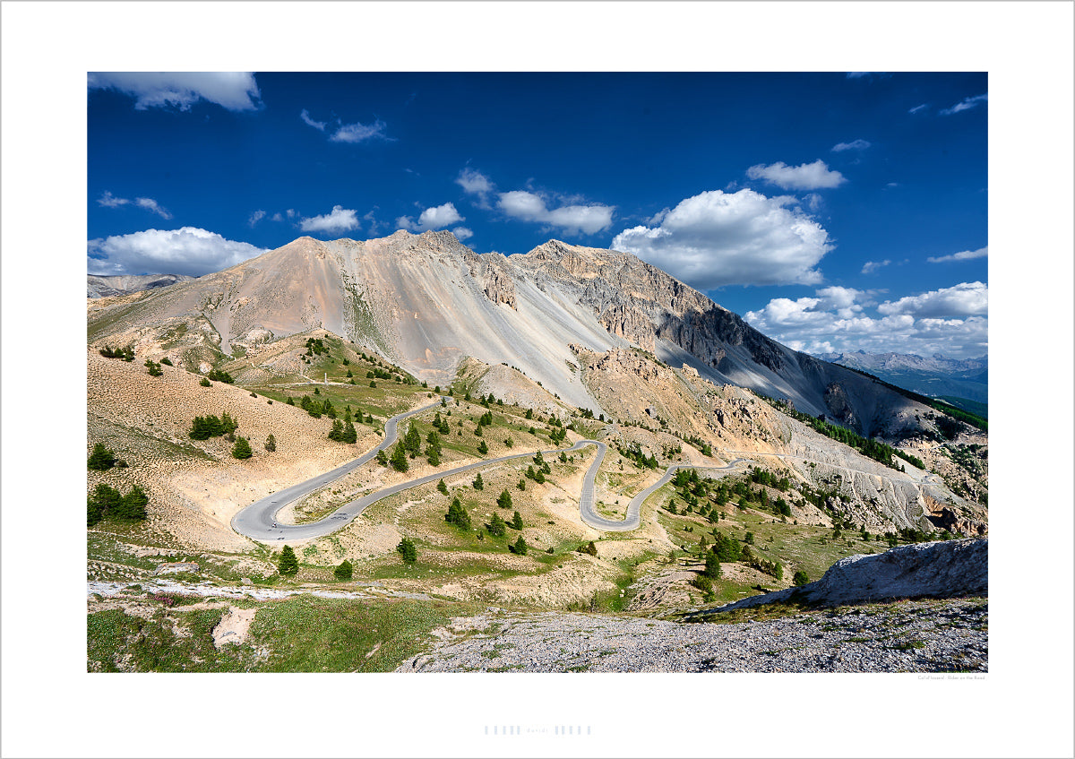 Col d'Izoard - Rider on the Road