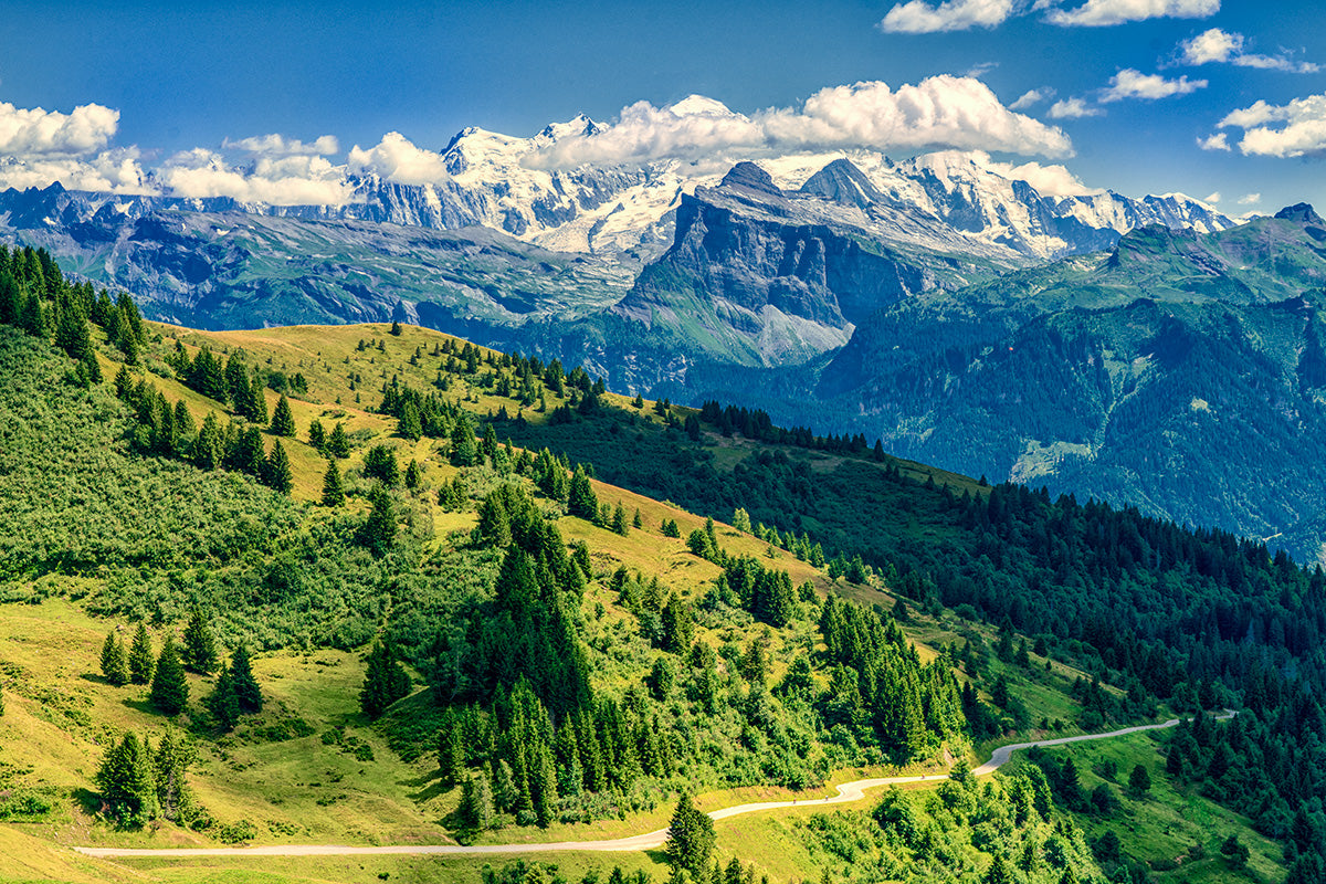 Col de Joux Plane Mont Blanc - Cycling photography by davidt