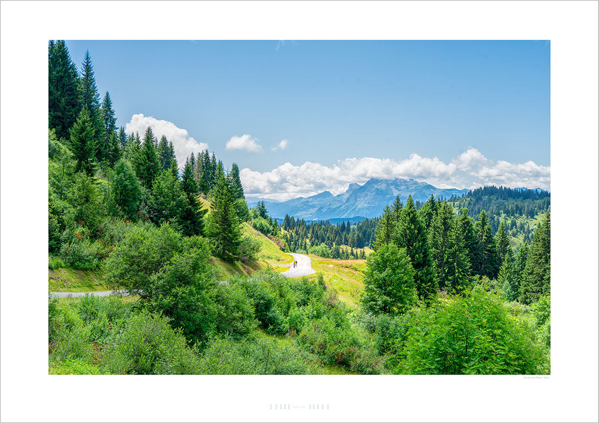 Col de Joux Plane - Vista