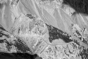 Col d'Izoard - Modern Day Hero B&W. Gifts for cyclists