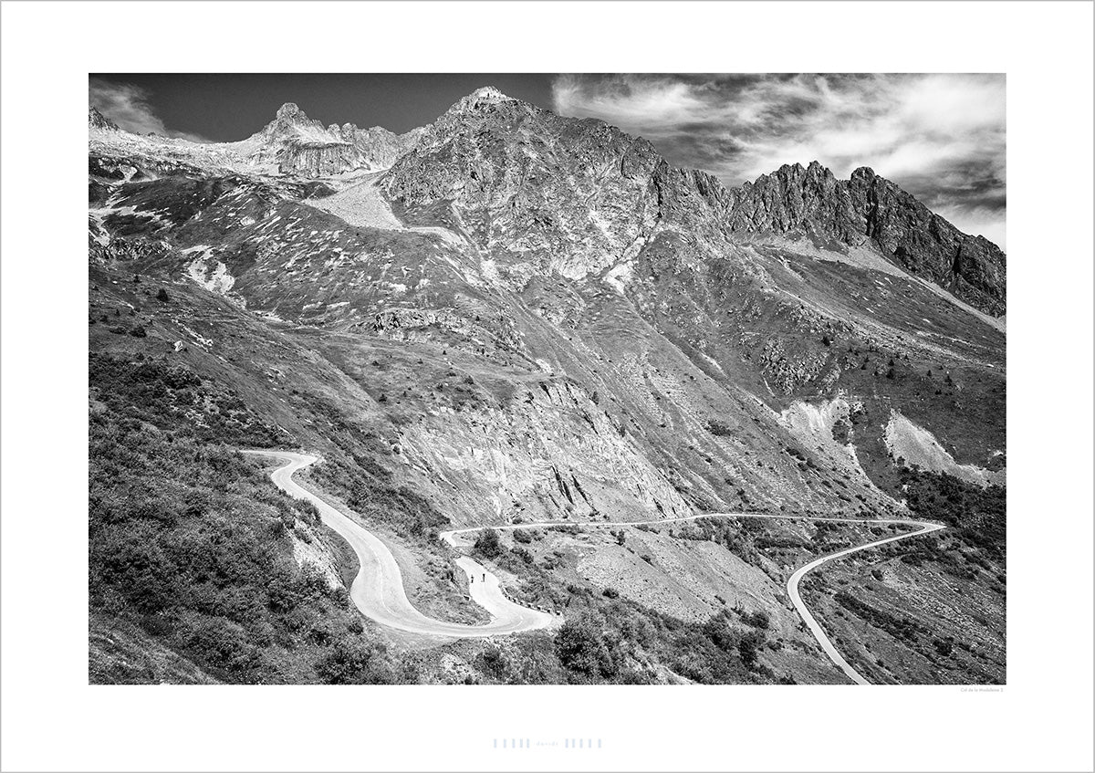 Col de la Madeleine - B&W 2