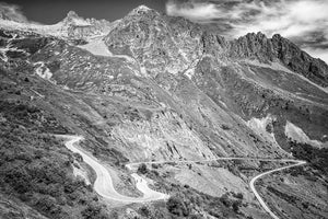 Col de la Madeleine - B&W 2