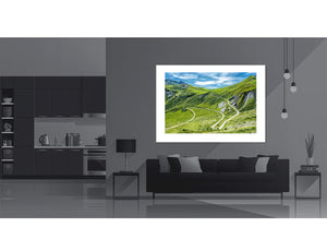 Col da la Madeleine - Cycling Office and home Art. Unique gifts for cyclists. Cycling photography prints