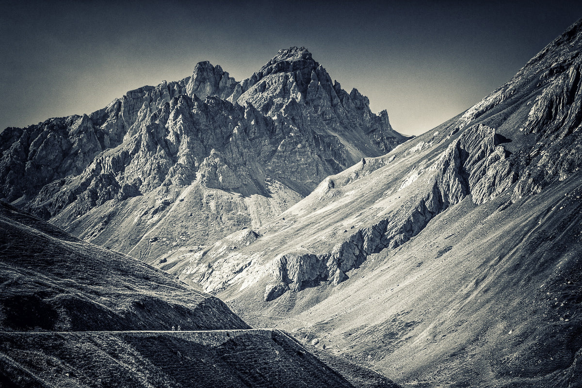 Gifts for cyclists cycling photography prints of the Col du Galibier