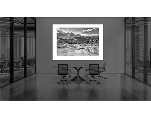 Col d'Izoard - North Climb - b & w. Cycling photography prints by davidt