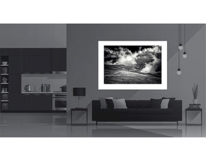 Over the Top - Black and White - Fine art cycling photography for your home, office, studio and pain cave by davidt