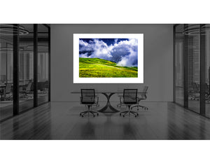 Over the Top - Cycling landscape photography prints for the office by davidt Cycling art