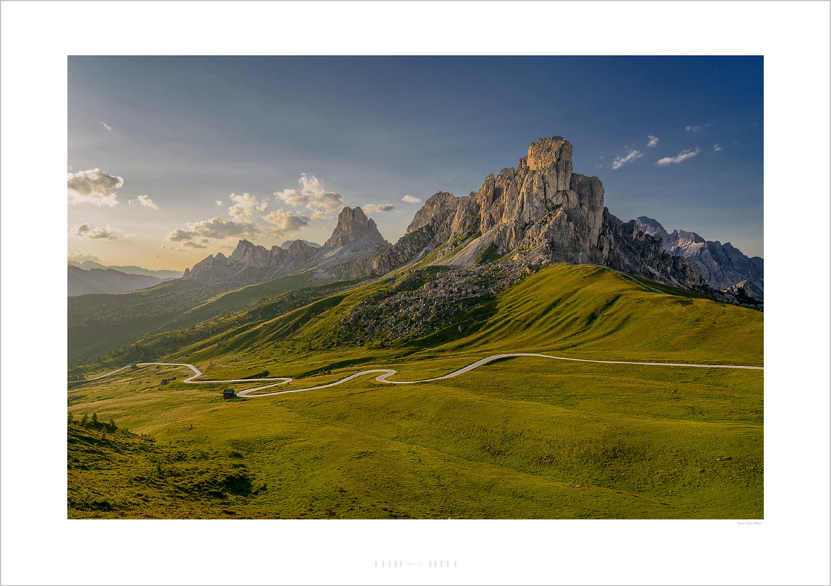 Passo Giau The Dolomites Gifts for Cyclists, Cycling Photography Prints by davidt