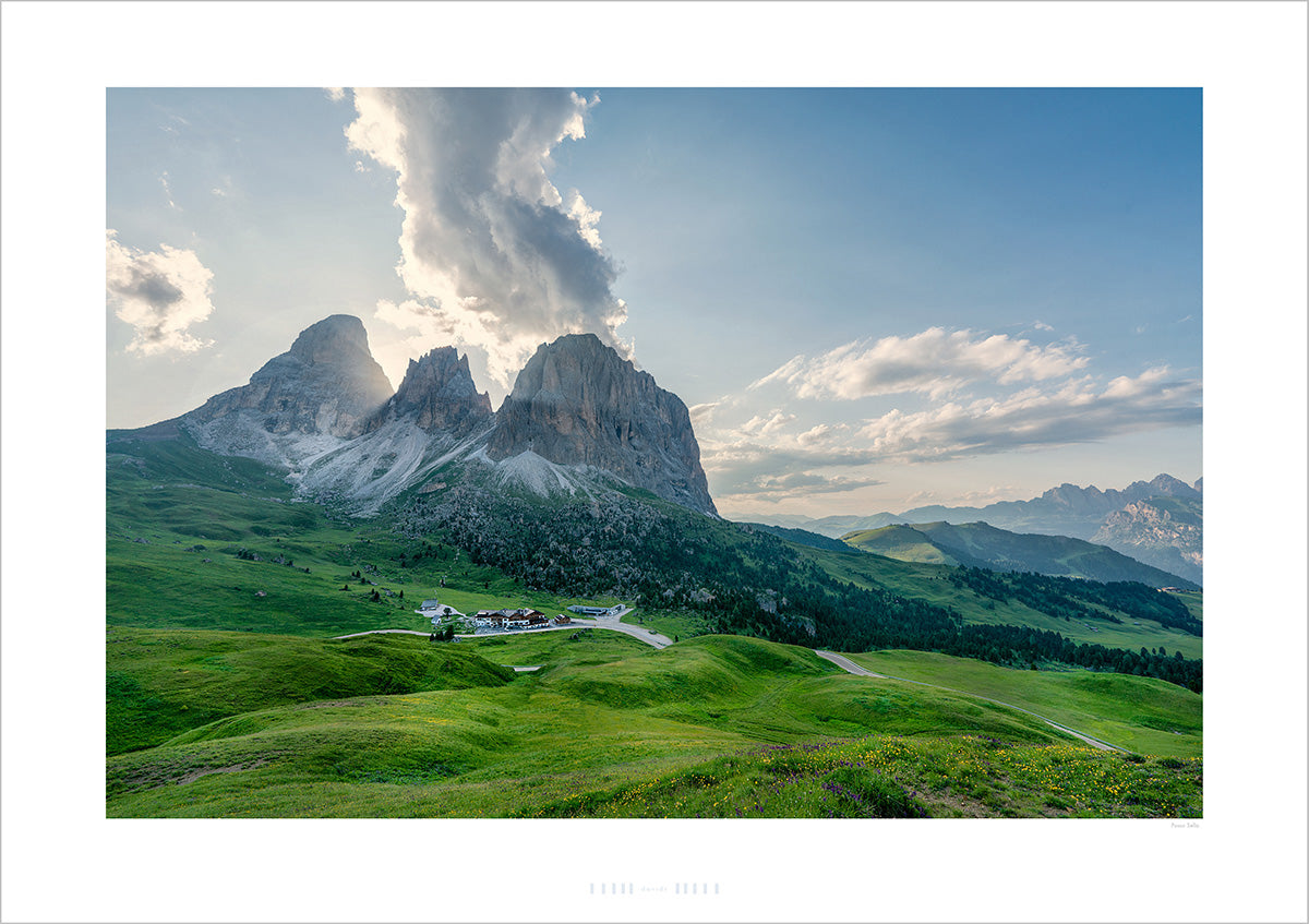 Dolomites, Passo Sella, Cycling Prints, Cycling Art, Unique Gifts for Cyclists, Cycling Decor, Cycling Photography Prints, Cycling Interiors, Luxury Gifts for Cyclists, Photography Prints by David Tedman, Office Art, Art for Offices, Gifts for Dad, Gifts for Fathers Day, Original Gifts for Cyclists, by Davidt