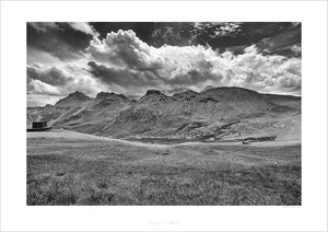 Passo Pordoi - Eastern Valley - The Dolomites - Gifts for Cyclists, Cycling Photography Prints by davidt