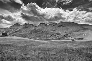 Passo Pordoi - Eastern Valley - The Dolomites - Cycling prints. Gifts for Cyclists, Cycling Photography Prints by davidt