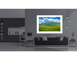 Passo Pordoi - Eastern Valley Cycling office prints - The Dolomites by davidt