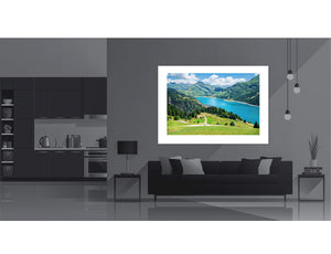 Col du Pré - Descent cycling landscapes Great Cycling Climbs