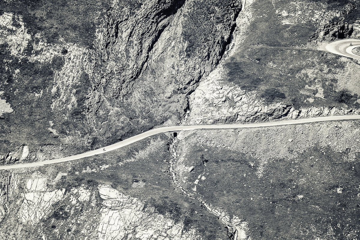 Col du Galibier - Ramping Up Cycling Prints, Original Cycling Art, Unique Gifts for Cyclists