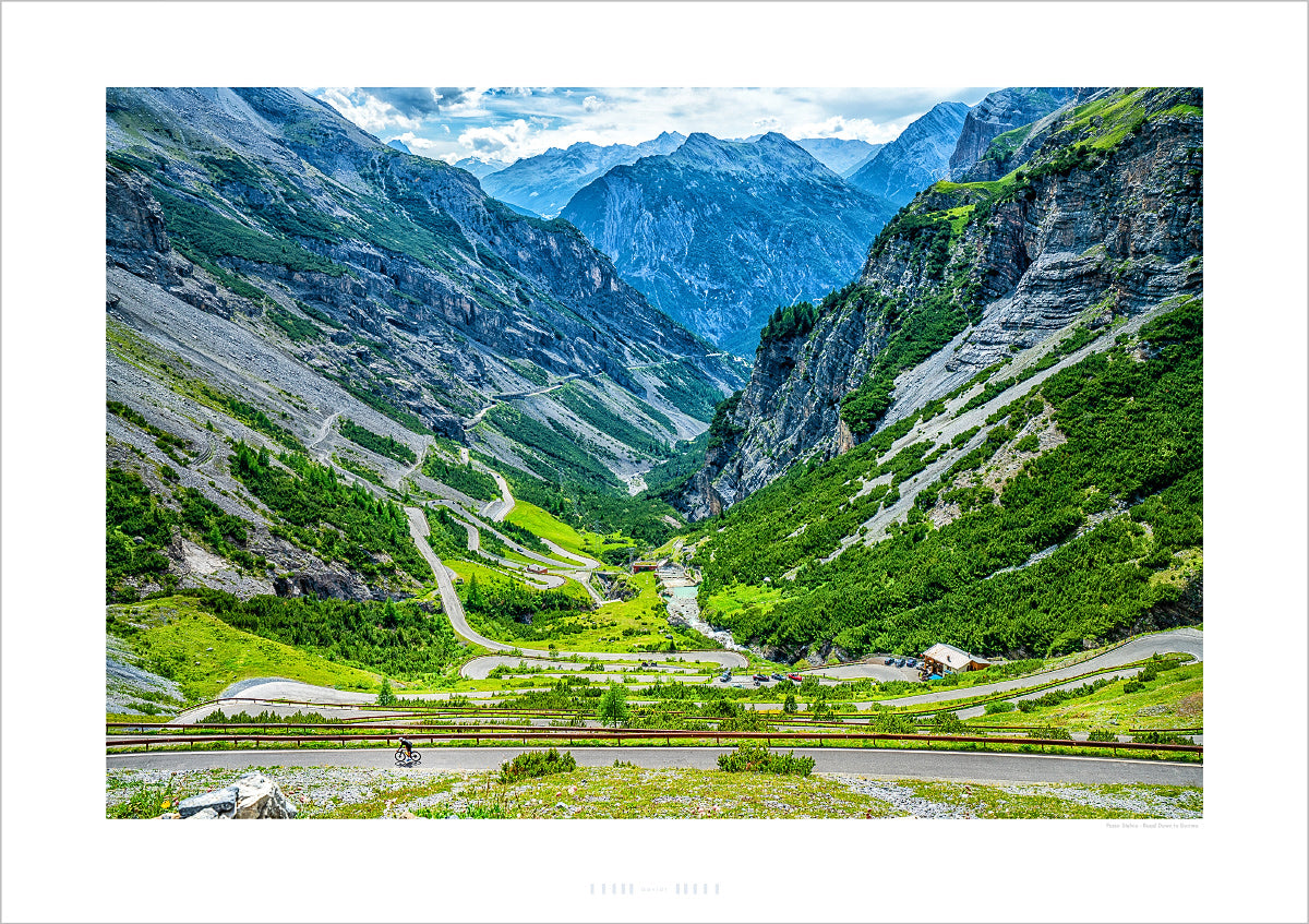 The Road Down to Bormio - Colour photography prints by davidt