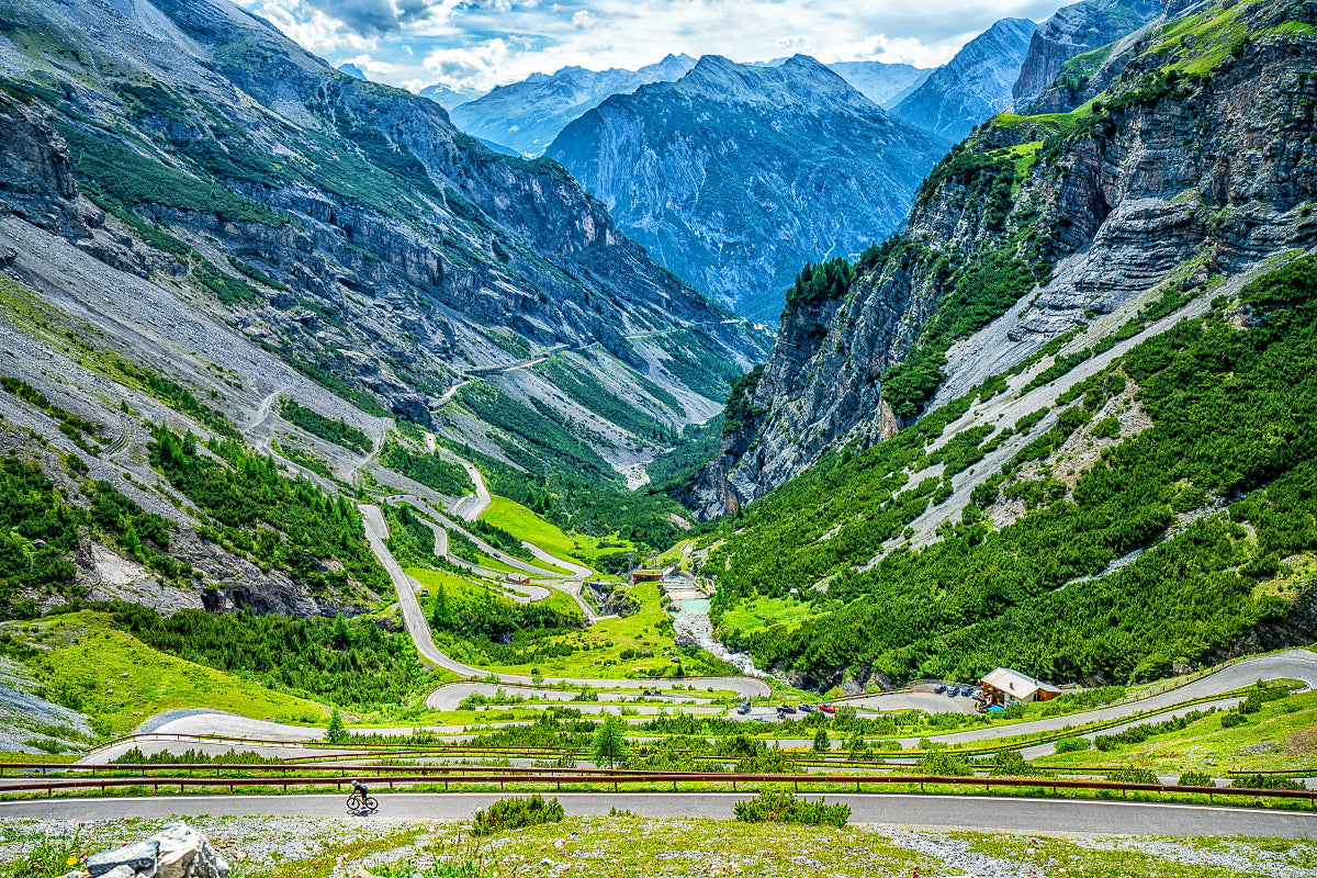 The Road to Bormio - Colour photography print by davidt