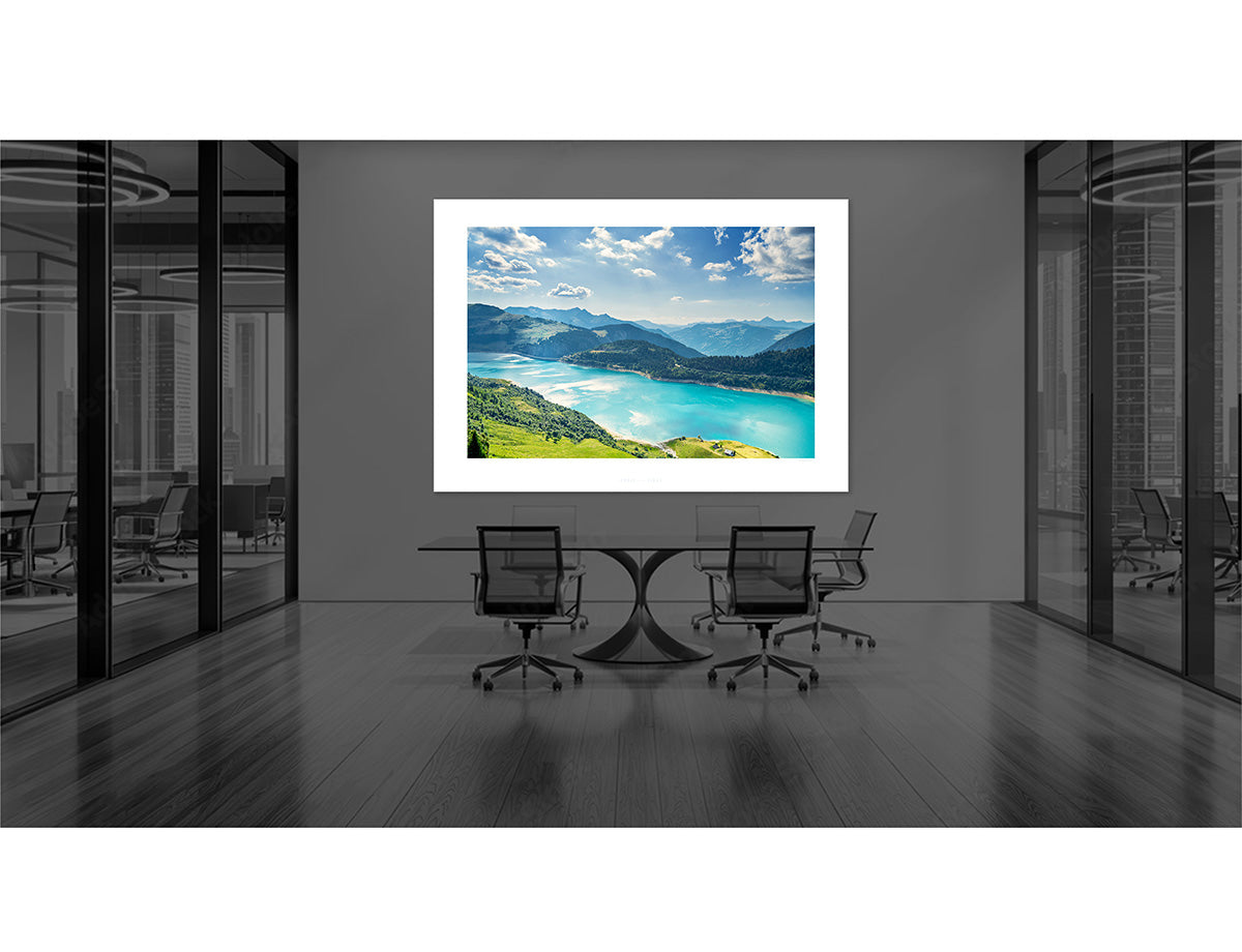 Lac de Roseland Print InteriorGreat cycling landscapes by davidt