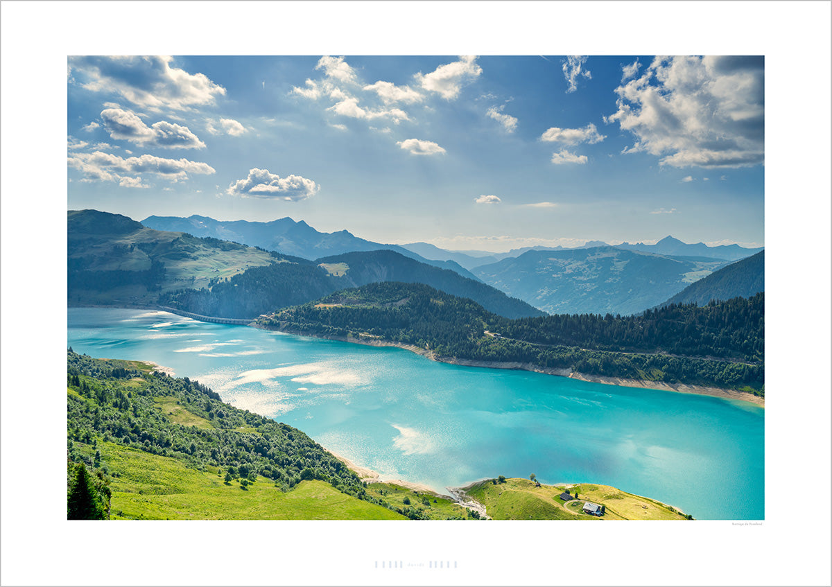 Lac de Roseland Print