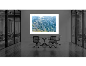 Sa Calobra, Mallorca, The Tie Knot Cycling office Prints, Cycling Art, Unique Gifts for Cyclists