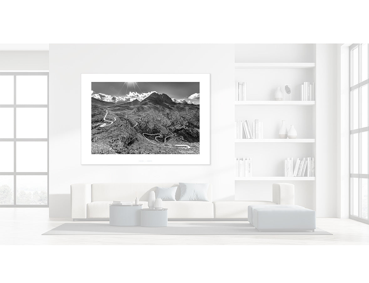 Sa Calobra - Mallorca - Great cycling climbs Cycling Prints, Cycling Art, Unique Gifts for Cyclists by davidt