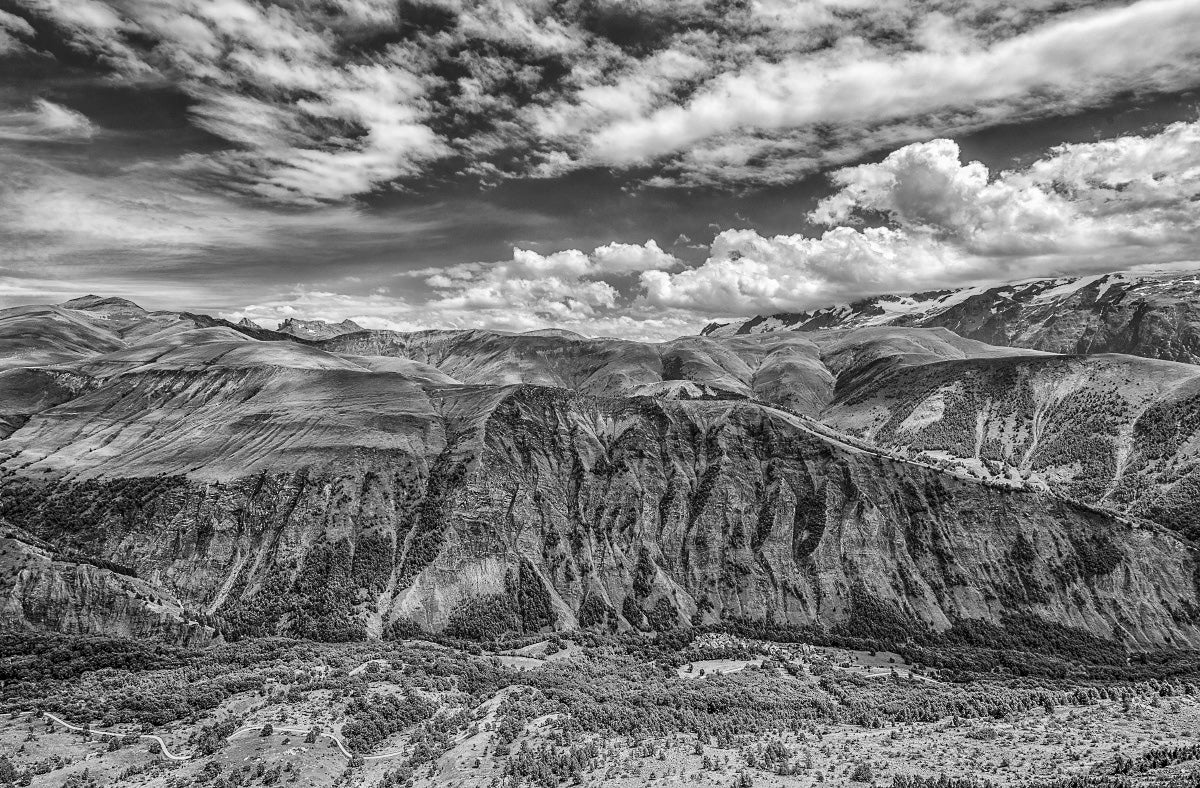 Col de Serenne B&W