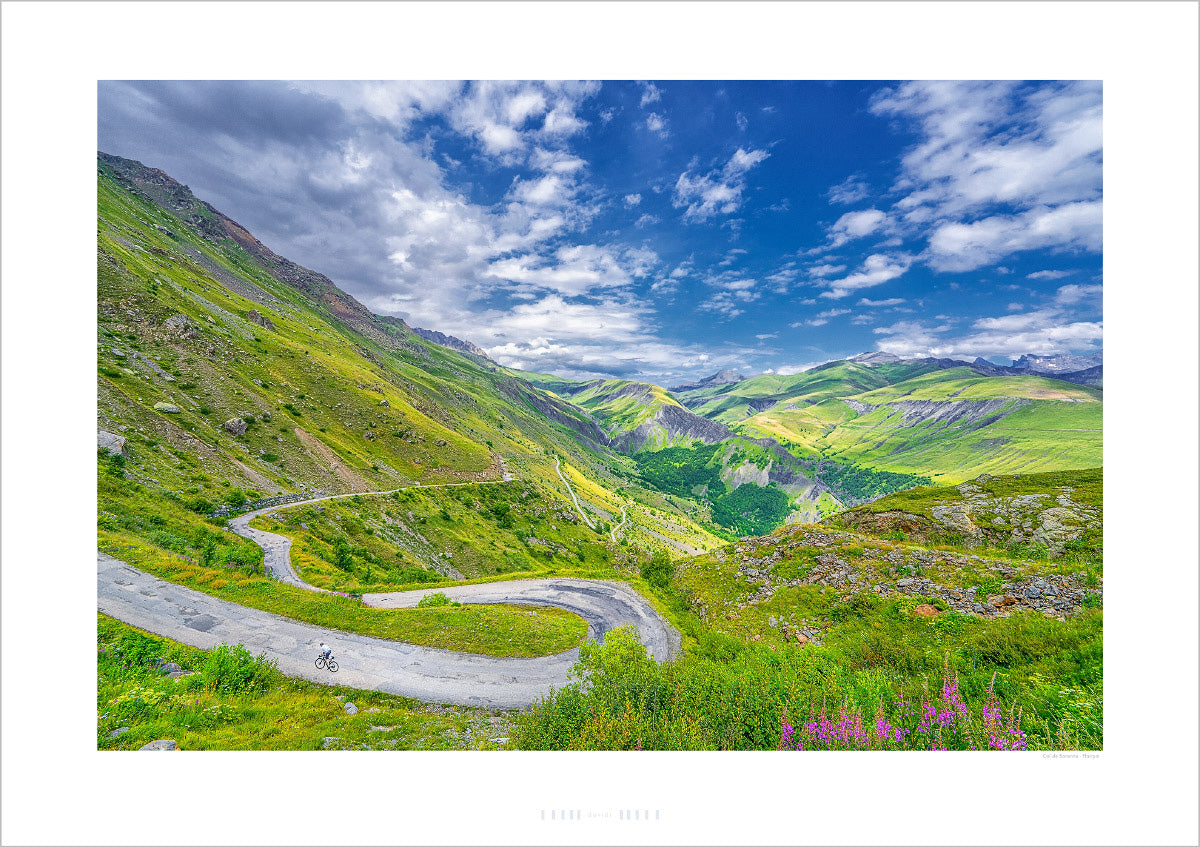 Col de Sarenne - Cycling Art, Cycling Prints, Gifts for Cyclists, Cycling Decor, Cycling Photography Prints, Cycling Interiors, Luxury Gifts for Cyclists, Photography Prints by davidt