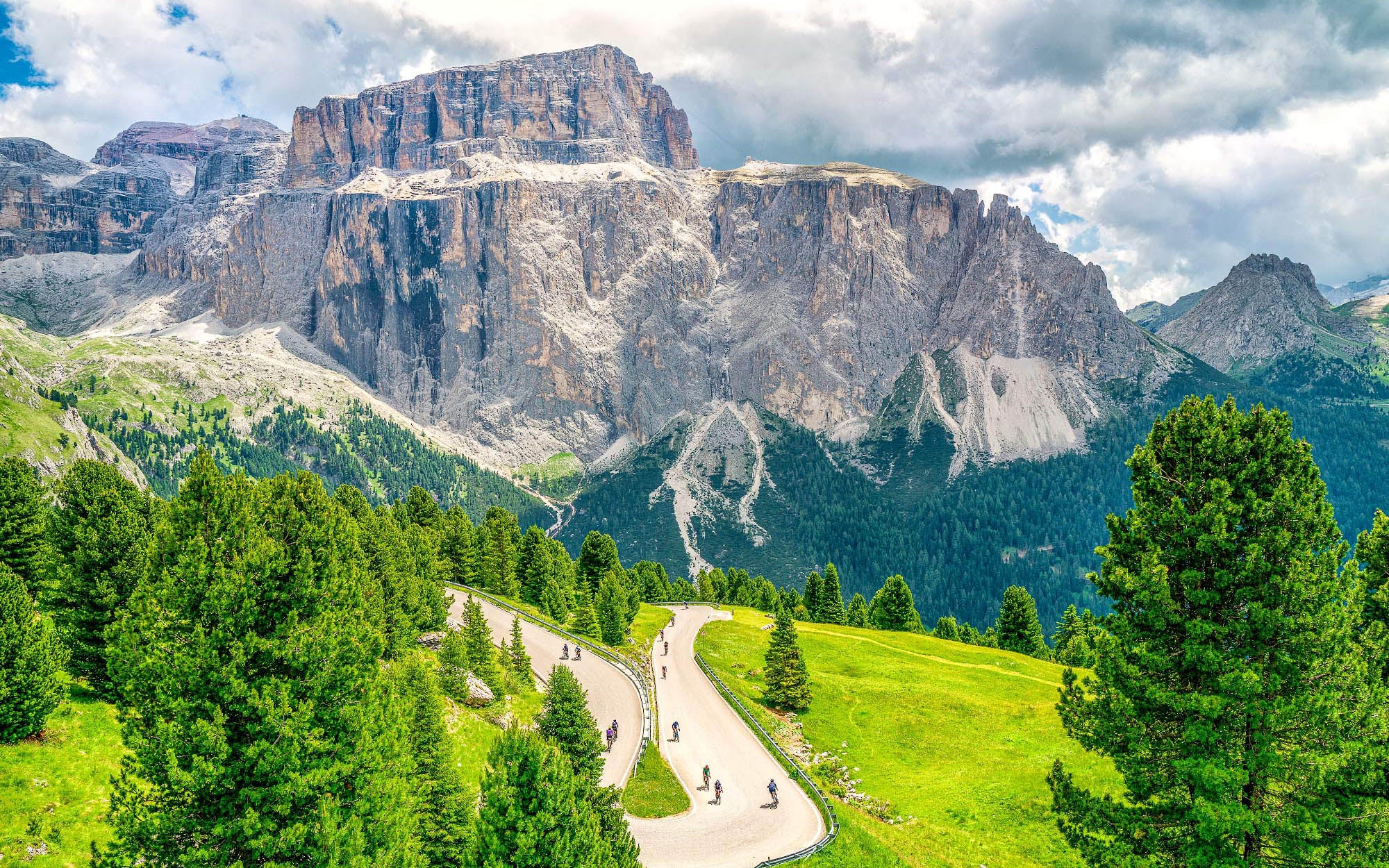 Passo Sella On the Shoulders of Giants