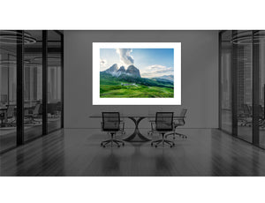 Passo Sella, The Dolomites, Cycling Prints, Cycling Art, Unique Gifts for Cyclists, 