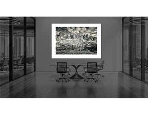 Passo Gardena - The Sellaronda. Cycling photography prints by davidt. 