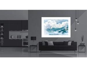 Col du Soulor - Weather Cycling Art. Unique gifts for cyclists.