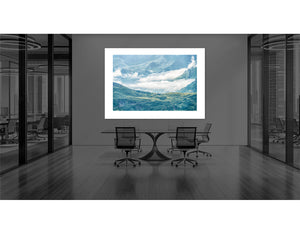 Col du Soulor meets the Aubisque. Cycling Office Art. Unique home gifts for cyclists.