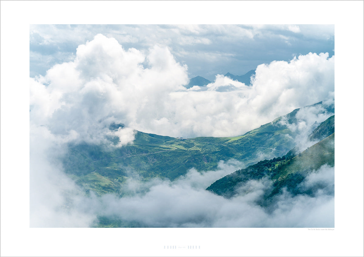 Col du Soulor - Weather Cycling Art. Unique gifts for cyclists. Cycling decor, Cycling Photography Prints
