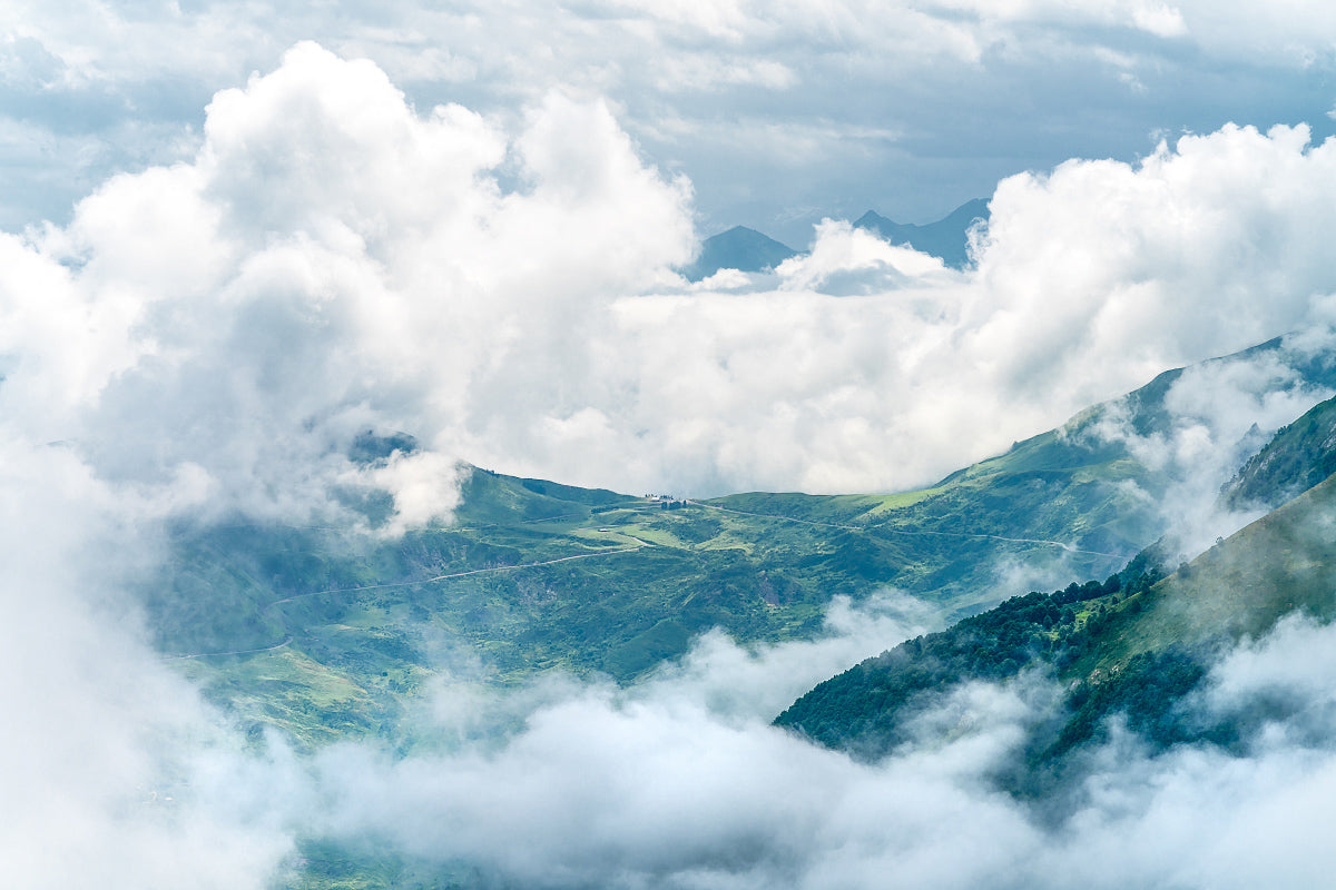 Col du Soulor - Weather Cycling Art. Unique gifts for cyclists. 