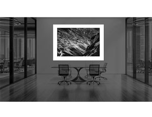 The Road Down to Bormio cycling photography office print
