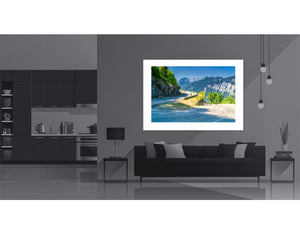 Alpe d'Huez - Sunny Sunday Morning Cycling photography prints by davidt