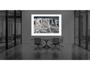 The Dolomites Passo Gardena - The Wall Office Art