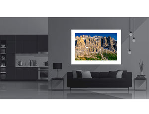 Passo Gardena Stella Massif   - The Wall cycling photography prints 