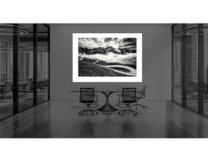 Time to Play - Limited Edition Gifts for cyclists office. Black and White cycling photography print by davidt.