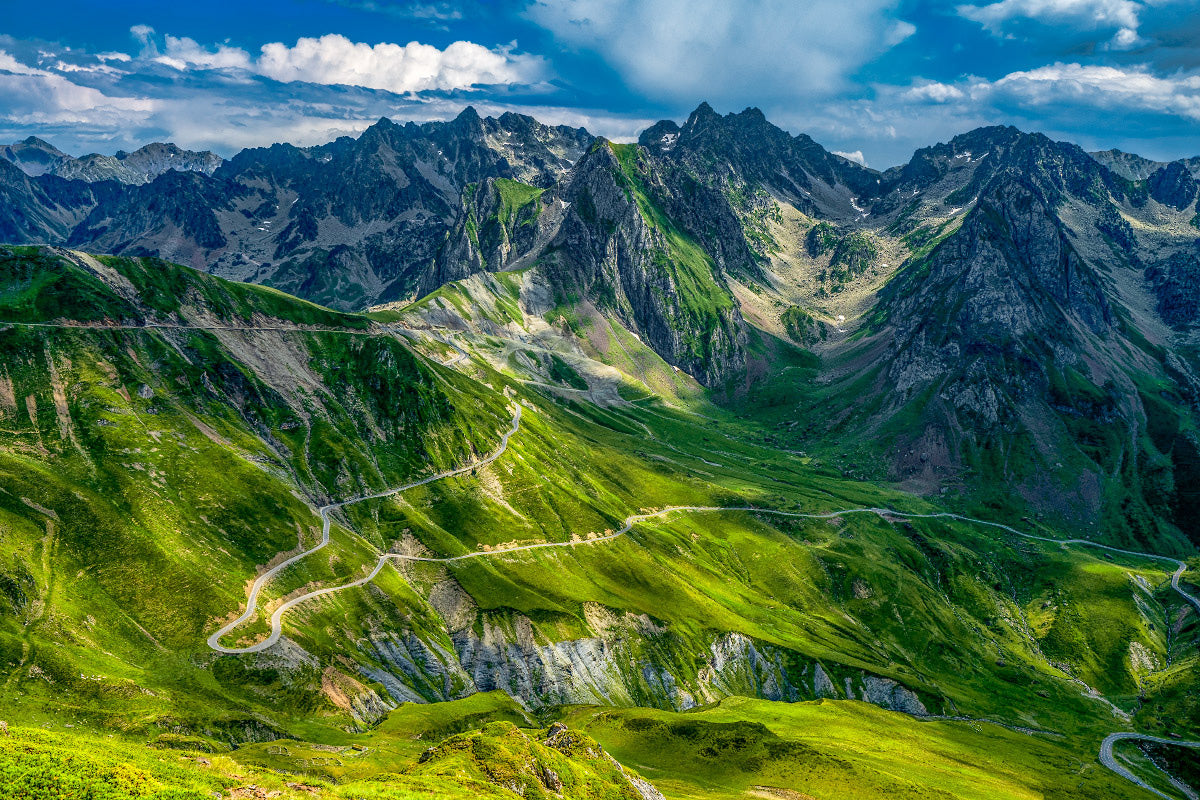 Gifts for Cyclists. Col du Tourmalet. Cycling prints. One of the Great Cycling Road Climbs fine art cycling phototgraphy prints by davidt.