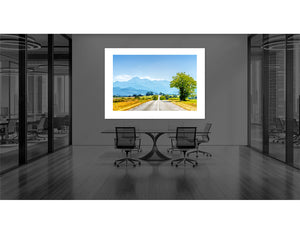 Road to the Tourmalet, cycling office  prints, gifts for cyclists, cycling photography prints by davidt