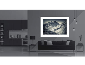 Col du Galibier - True Grit - Cycling Photography office prints by davidt