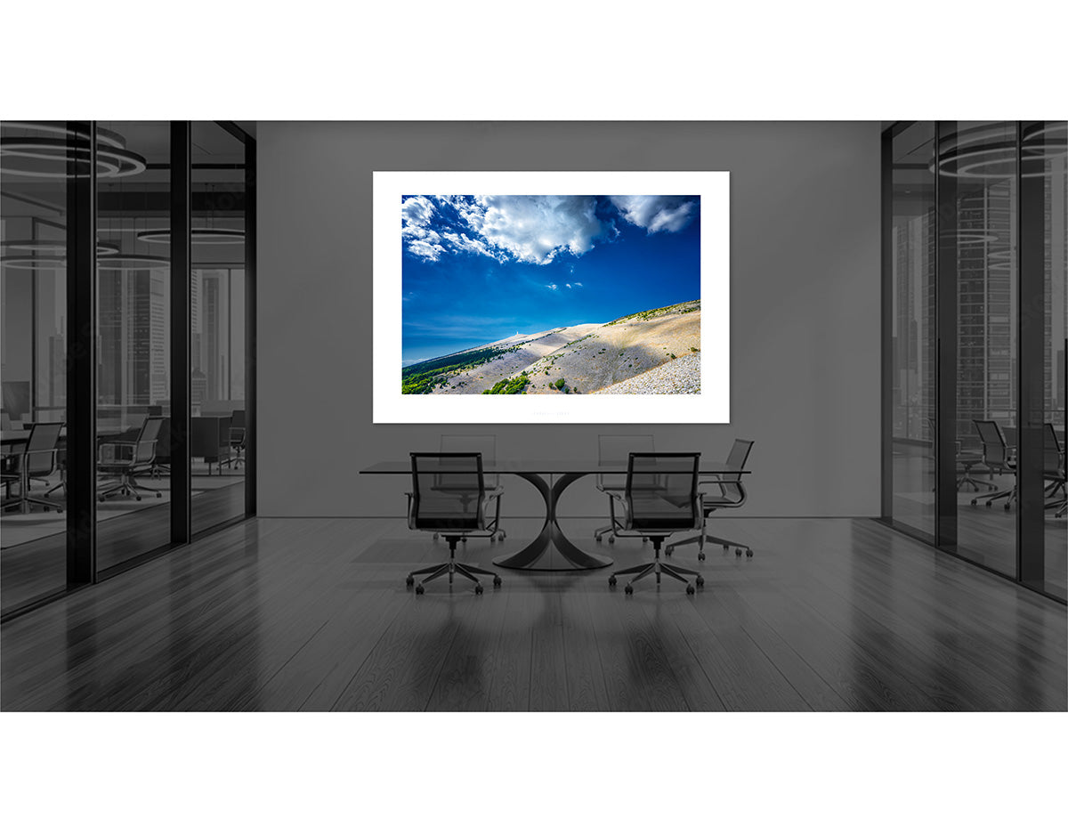 Mont Ventoux - Cycling photography office prints. Gifts for Cyclists