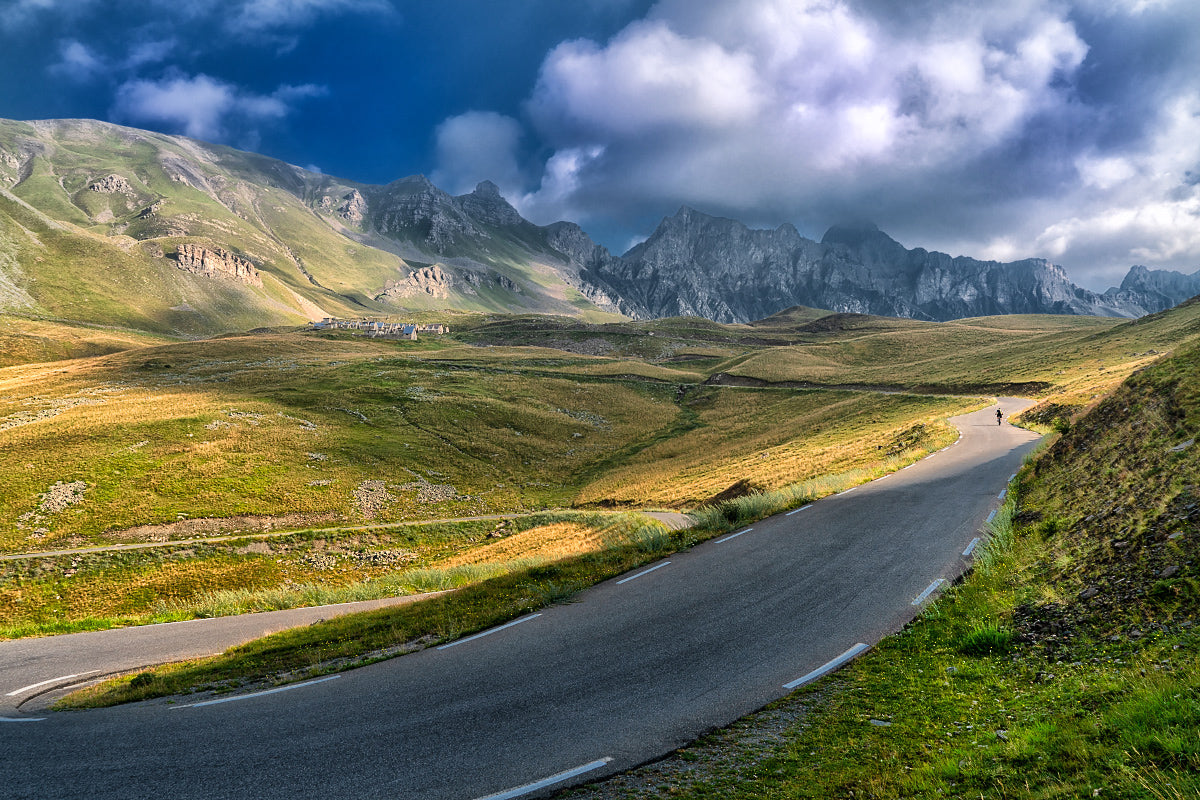 Cime de la Bonette Southside, Unique Gifts for Cyclists, Cycling decor, Cycling Photography Prints, Cycling Interiors, Luxury Gifts for Cyclists, Photography Prints by davidt